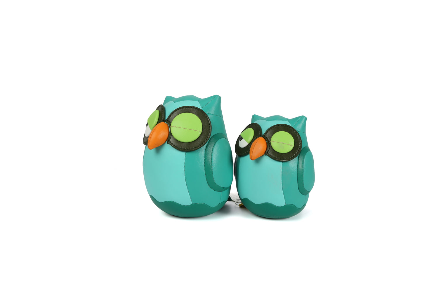 Owl Leather Doll | Personalized Handmade Leather Accessories | Leather Crafts | SKY.LIN