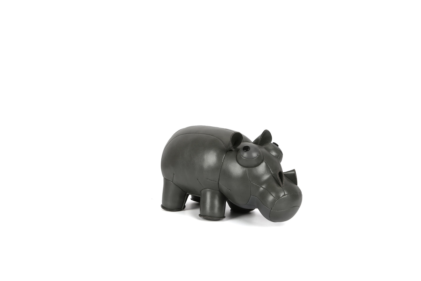 Hippopotamus Leather Doll | Personalized Handmade Leather Accessories | Leather Crafts | SKY.LIN