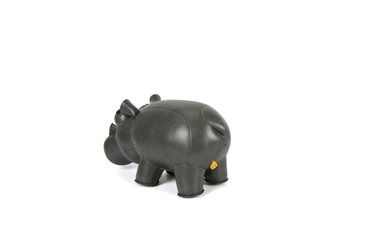 Hippopotamus Leather Doll | Personalized Handmade Leather Accessories | Leather Crafts | SKY.LIN