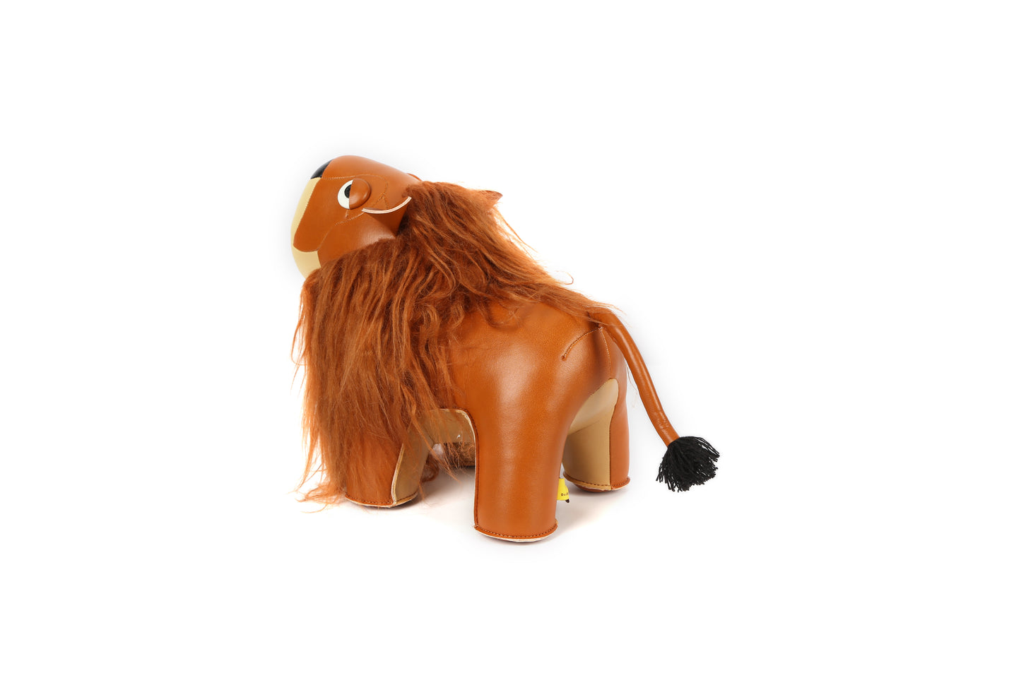 Lion Leather Doll | Personalized Handmade Leather Accessories | Leather Crafts | SKY.LIN