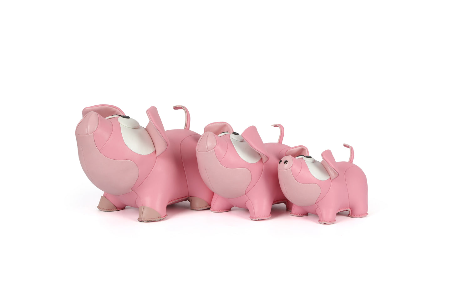Pig Leather Doll | Personalized Handmade Leather Accessories | Leather Crafts | SKY.LIN