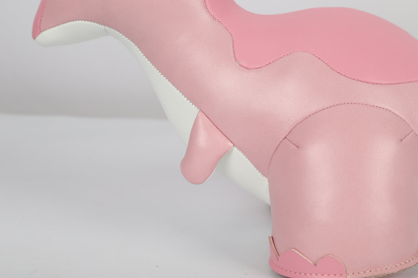 Parasaurolophus Leather Doll | Personalized Handmade Leather Accessories | Leather Crafts | SKY.LIN