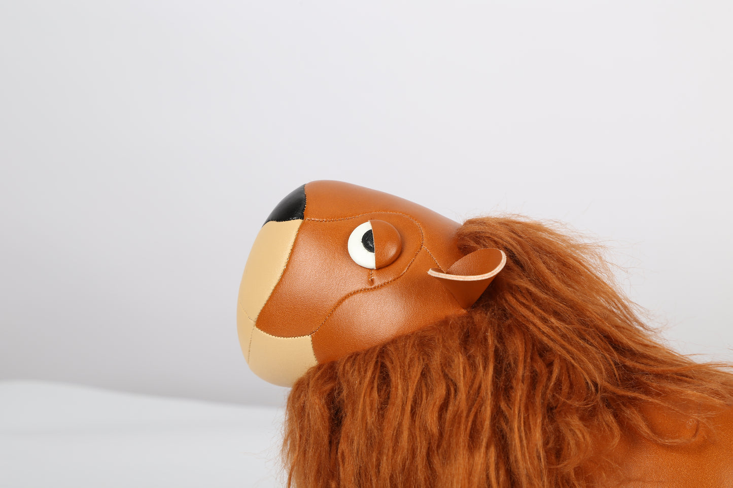 Lion Leather Doll | Personalized Handmade Leather Accessories | Leather Crafts | SKY.LIN