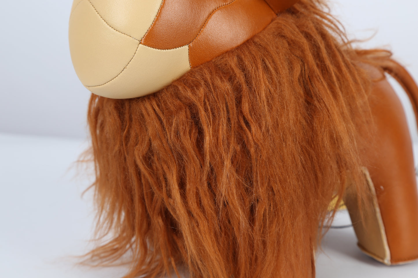 Lion Leather Doll | Personalized Handmade Leather Accessories | Leather Crafts | SKY.LIN