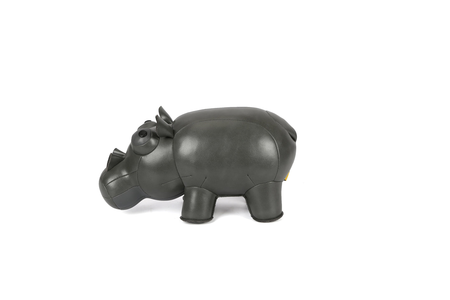 Hippopotamus Leather Doll | Personalized Handmade Leather Accessories | Leather Crafts | SKY.LIN