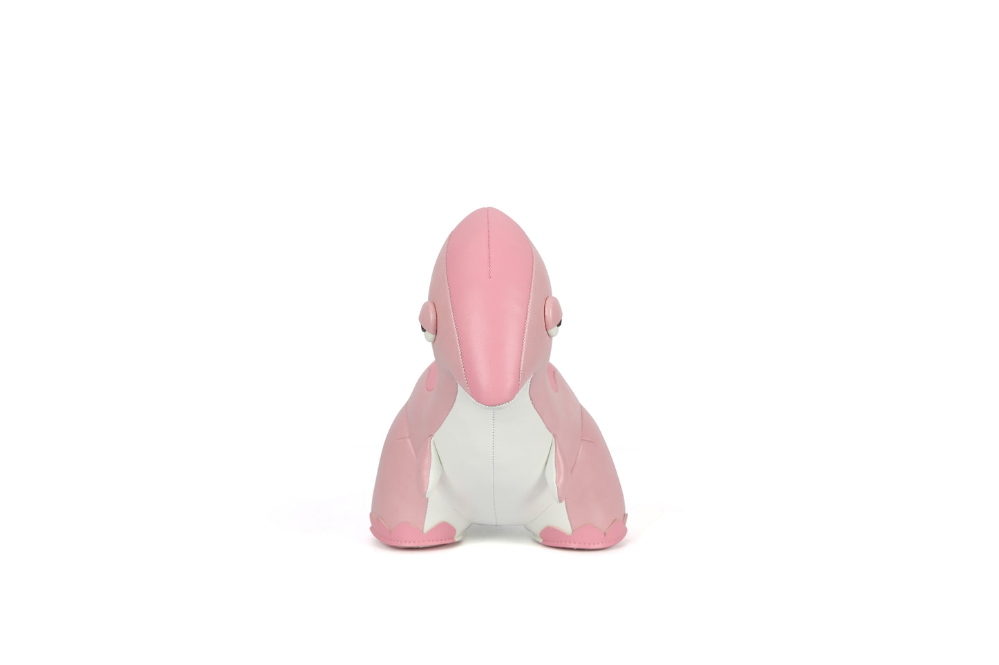 Parasaurolophus Leather Doll | Personalized Handmade Leather Accessories | Leather Crafts | SKY.LIN