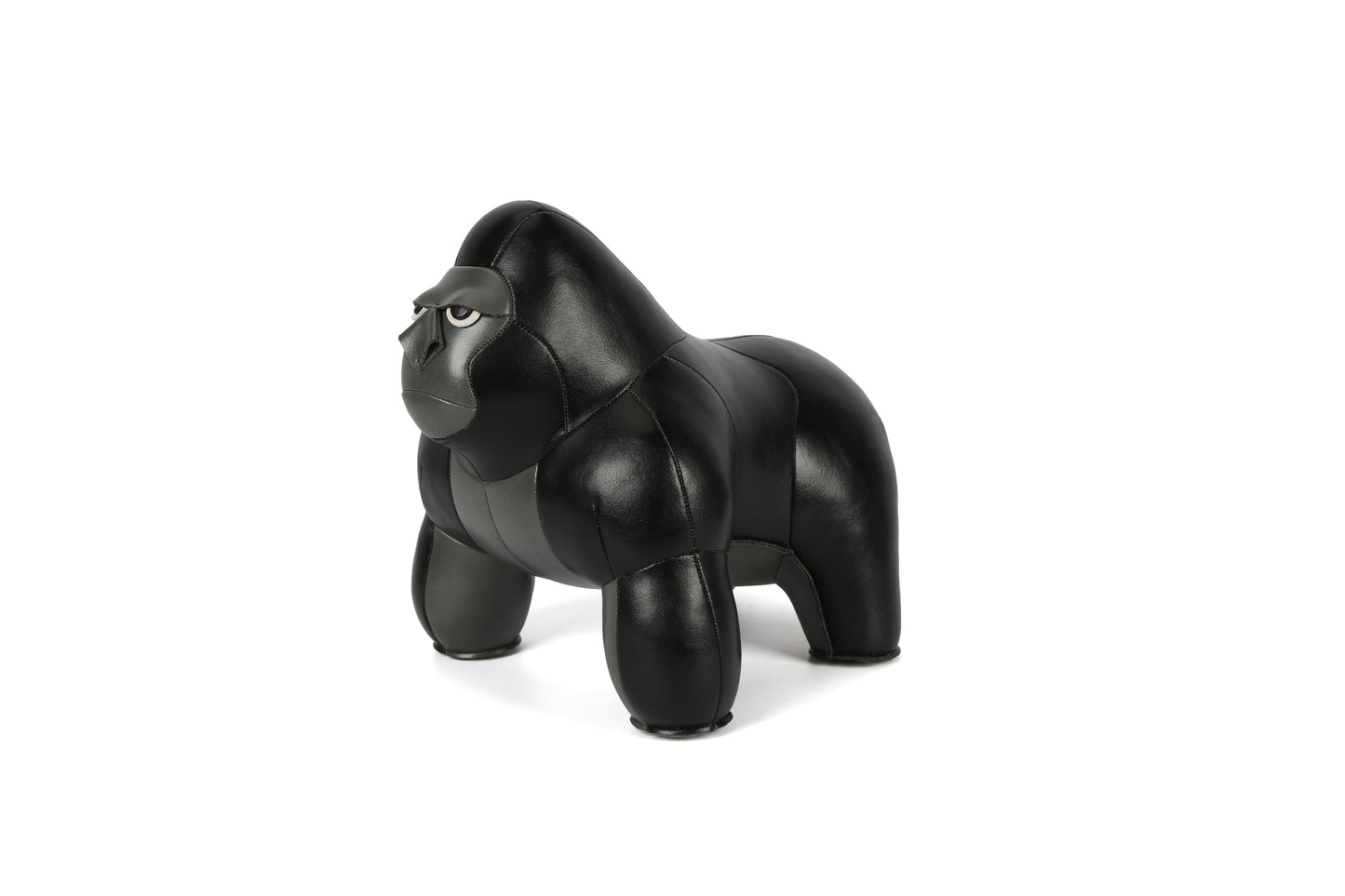 Gorilla Leather Doll | Personalized Handmade Leather Accessories | Leather Crafts | SKY.LIN