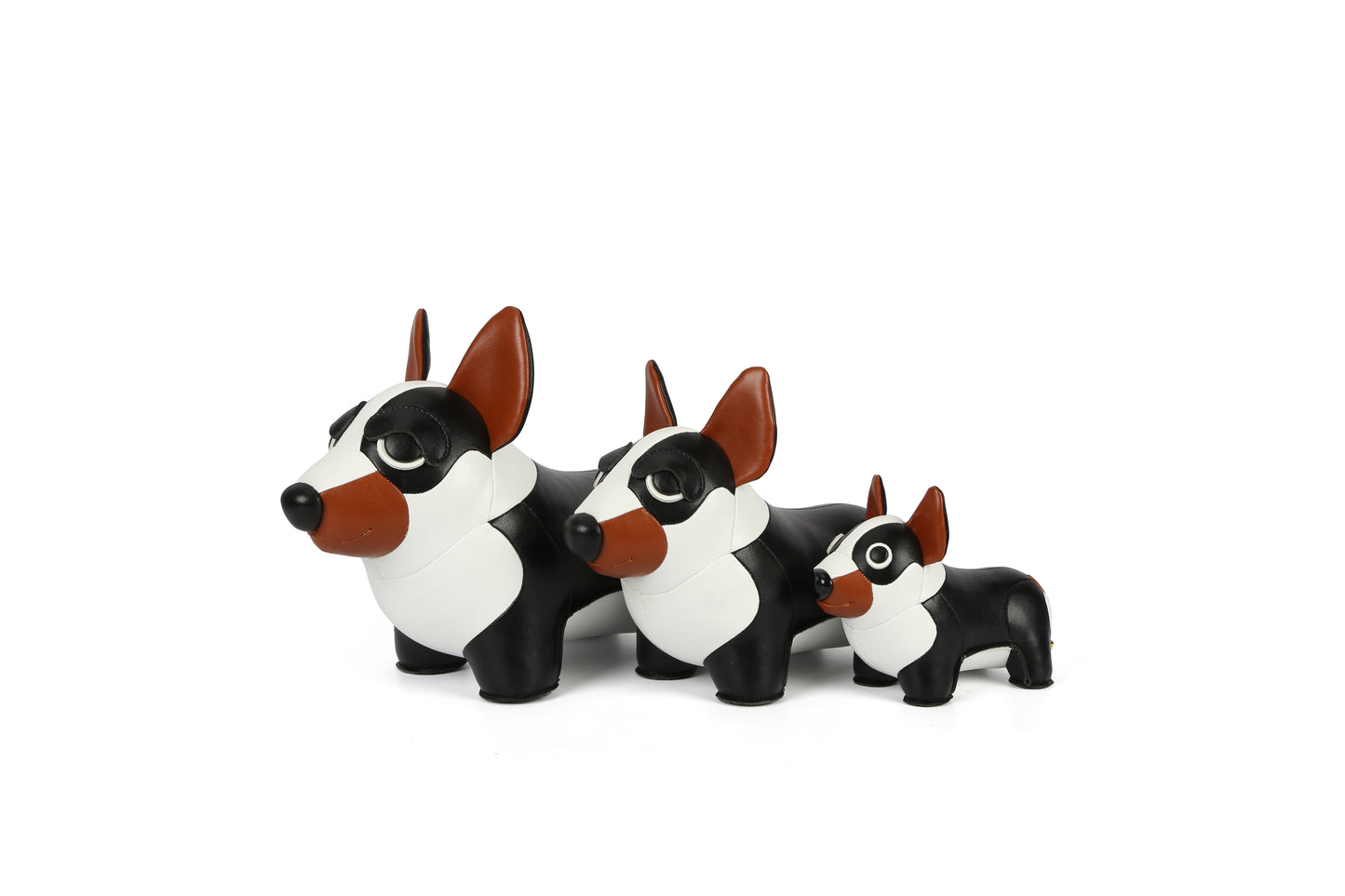 Corgi Leather Doll | Personalized Handmade Leather Accessories | Leather Crafts | SKY.LIN