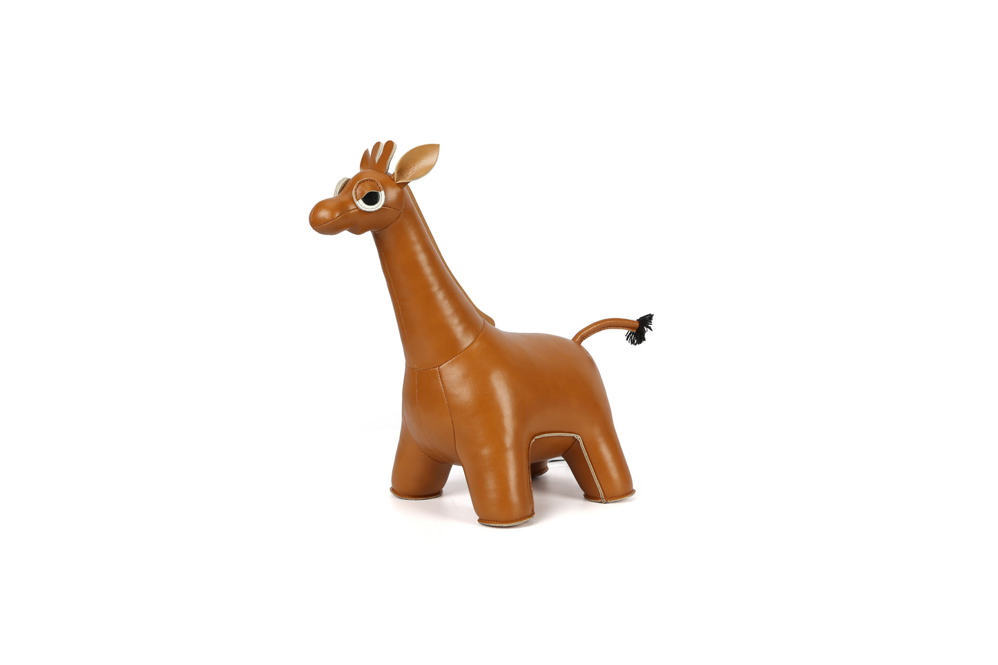 Giraffe Leather Doll | Personalized Handmade Leather Accessories | Leather Crafts | SKY.LIN