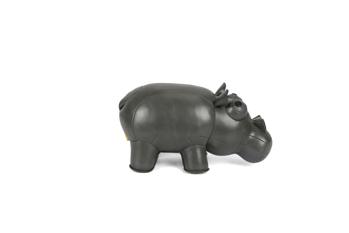 Hippopotamus Leather Doll | Personalized Handmade Leather Accessories | Leather Crafts | SKY.LIN