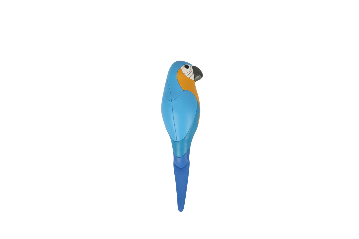 Macaw Leather Doll | Personalized Handmade Leather Accessories | Leather Crafts | SKY.LIN