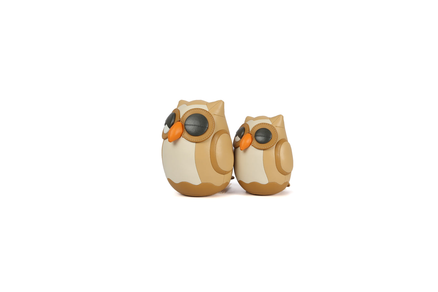 Owl Leather Doll | Personalized Handmade Leather Accessories | Leather Crafts | SKY.LIN