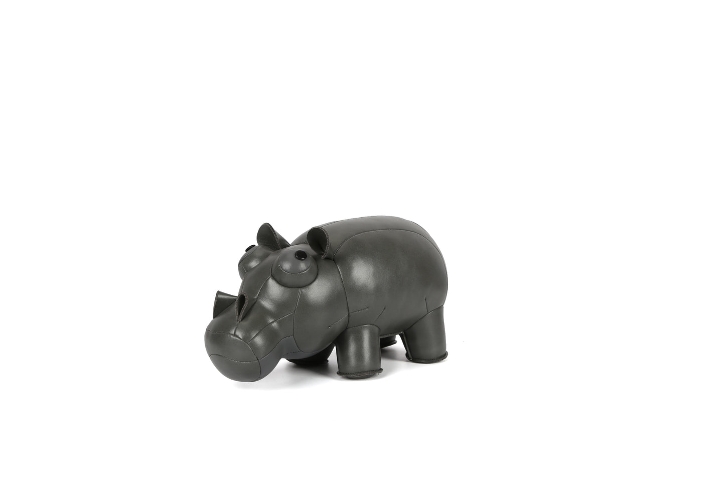 Hippopotamus Leather Doll | Personalized Handmade Leather Accessories | Leather Crafts | SKY.LIN
