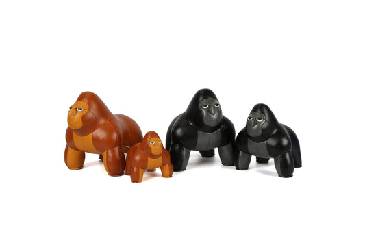 Gorilla Leather Doll | Personalized Handmade Leather Accessories | Leather Crafts | SKY.LIN