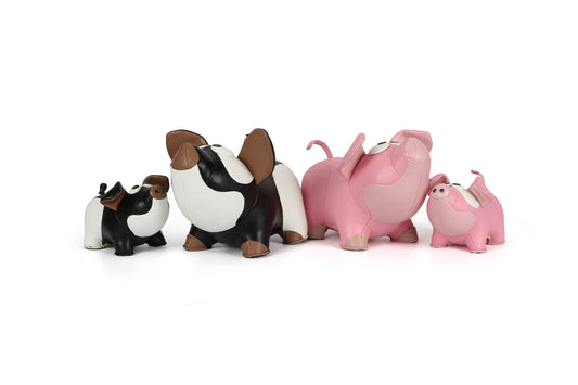 Pig Leather Doll | Personalized Handmade Leather Accessories | Leather Crafts | SKY.LIN