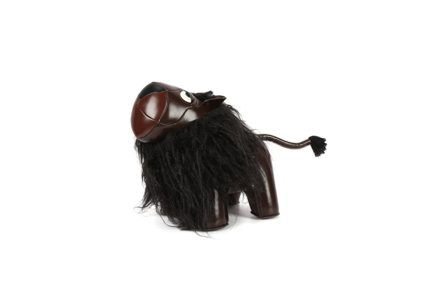 Lion Leather Doll | Personalized Handmade Leather Accessories | Leather Crafts | SKY.LIN