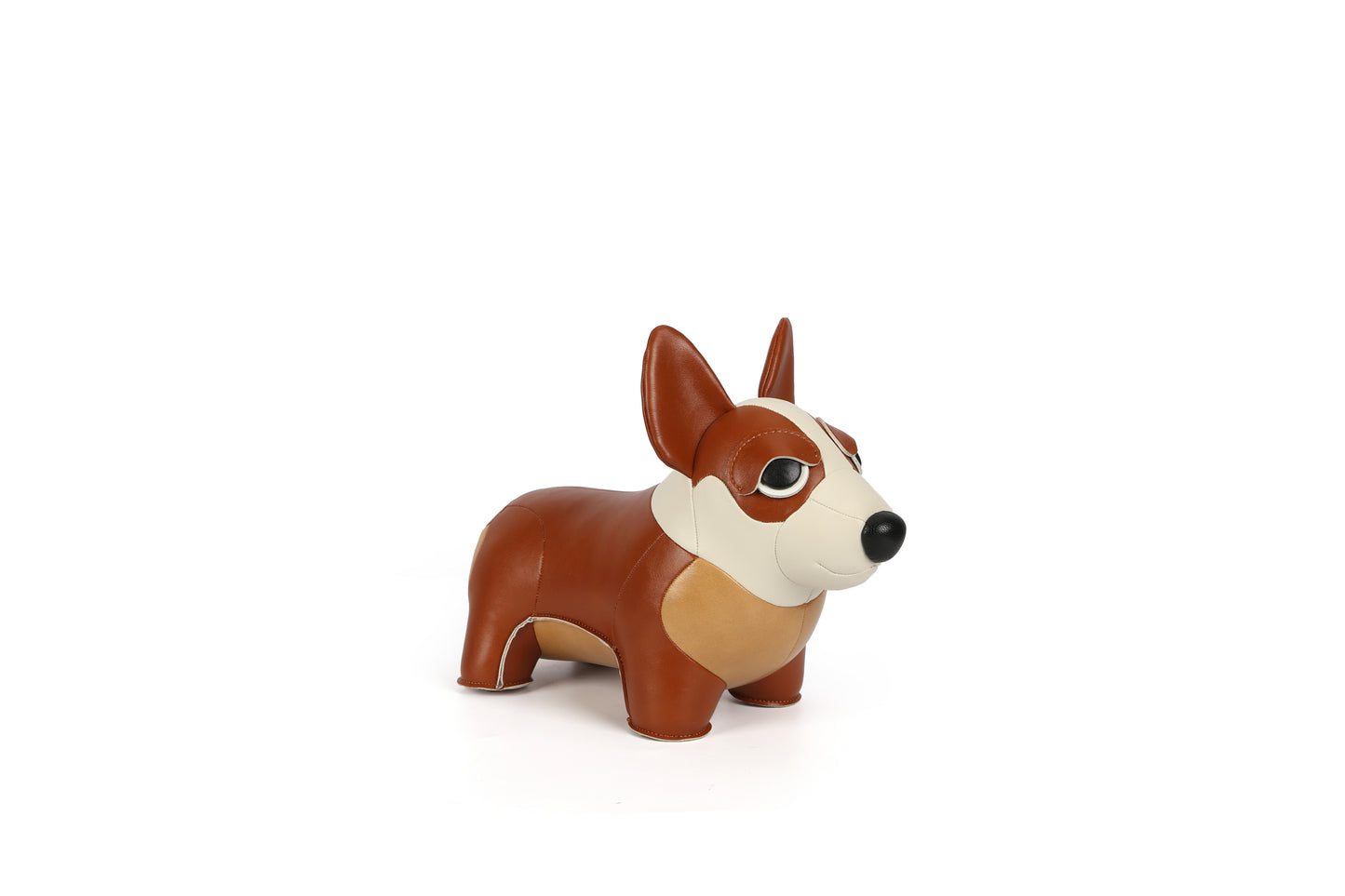 Corgi Leather Doll | Personalized Handmade Leather Accessories | Leather Crafts | SKY.LIN