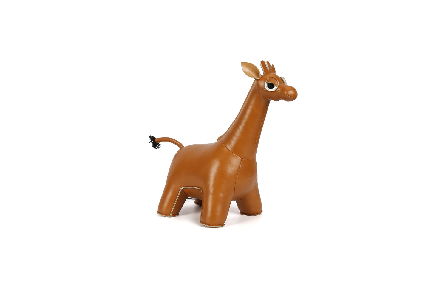 Giraffe Leather Doll | Personalized Handmade Leather Accessories | Leather Crafts | SKY.LIN
