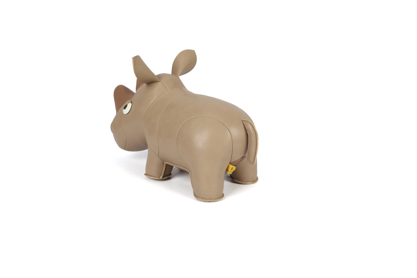 Rhinoceros Leather Doll | Personalized Handmade Leather Accessories | Leather Crafts | SKY.LIN
