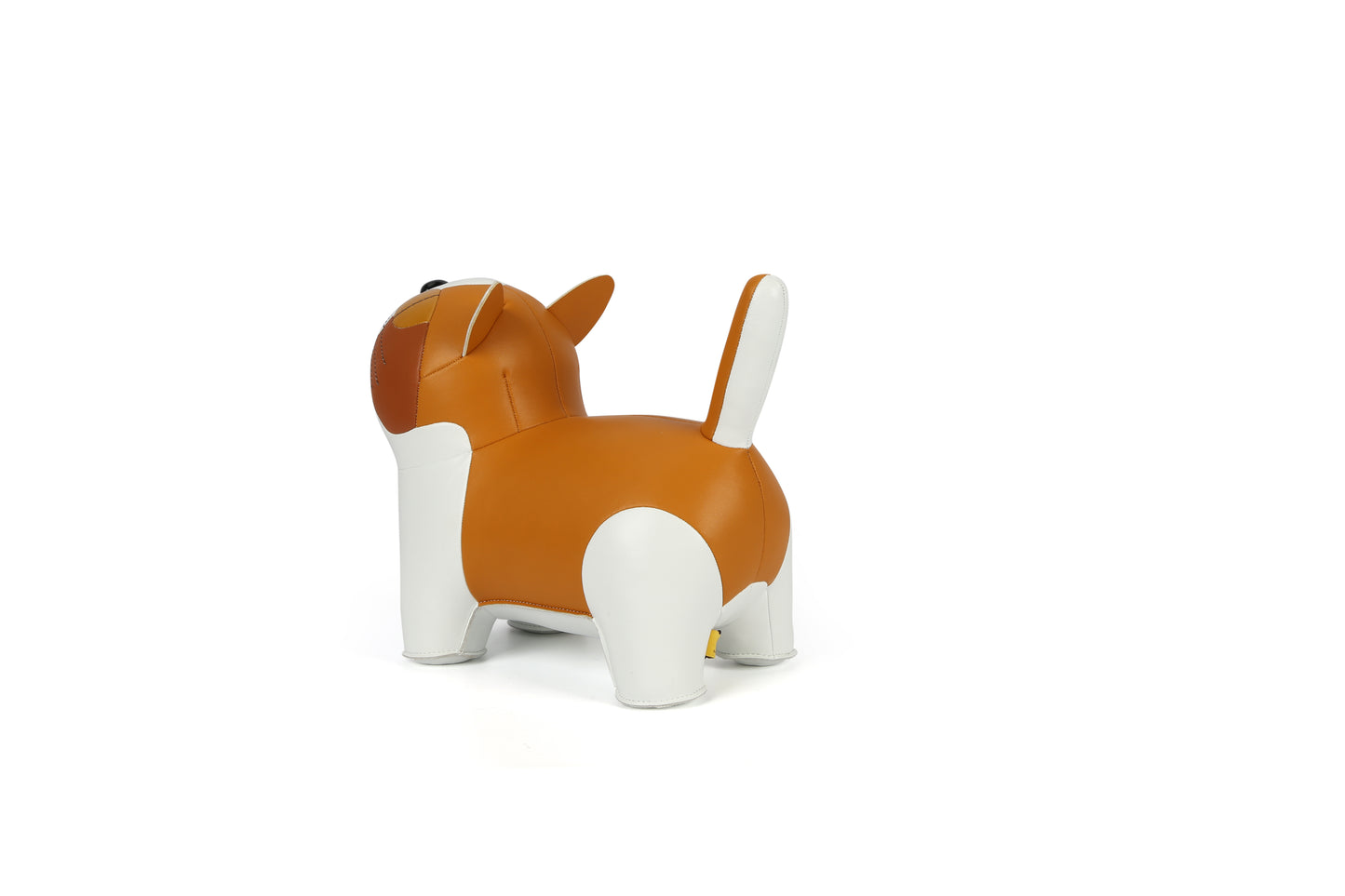 Short-legged cat Leather Doll | Personalized Handmade Leather Accessories | Leather Crafts | SKY.LIN