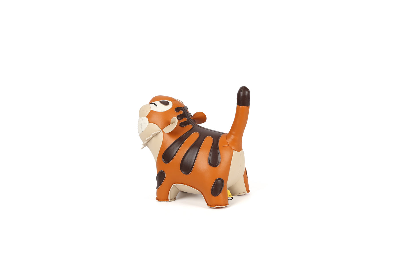 Tiger Leather Doll | Personalized Handmade Leather Accessories | Leather Crafts | SKY.LIN