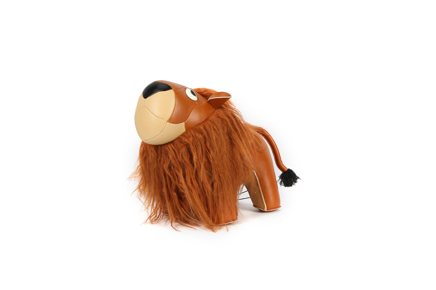 Lion Leather Doll | Personalized Handmade Leather Accessories | Leather Crafts | SKY.LIN
