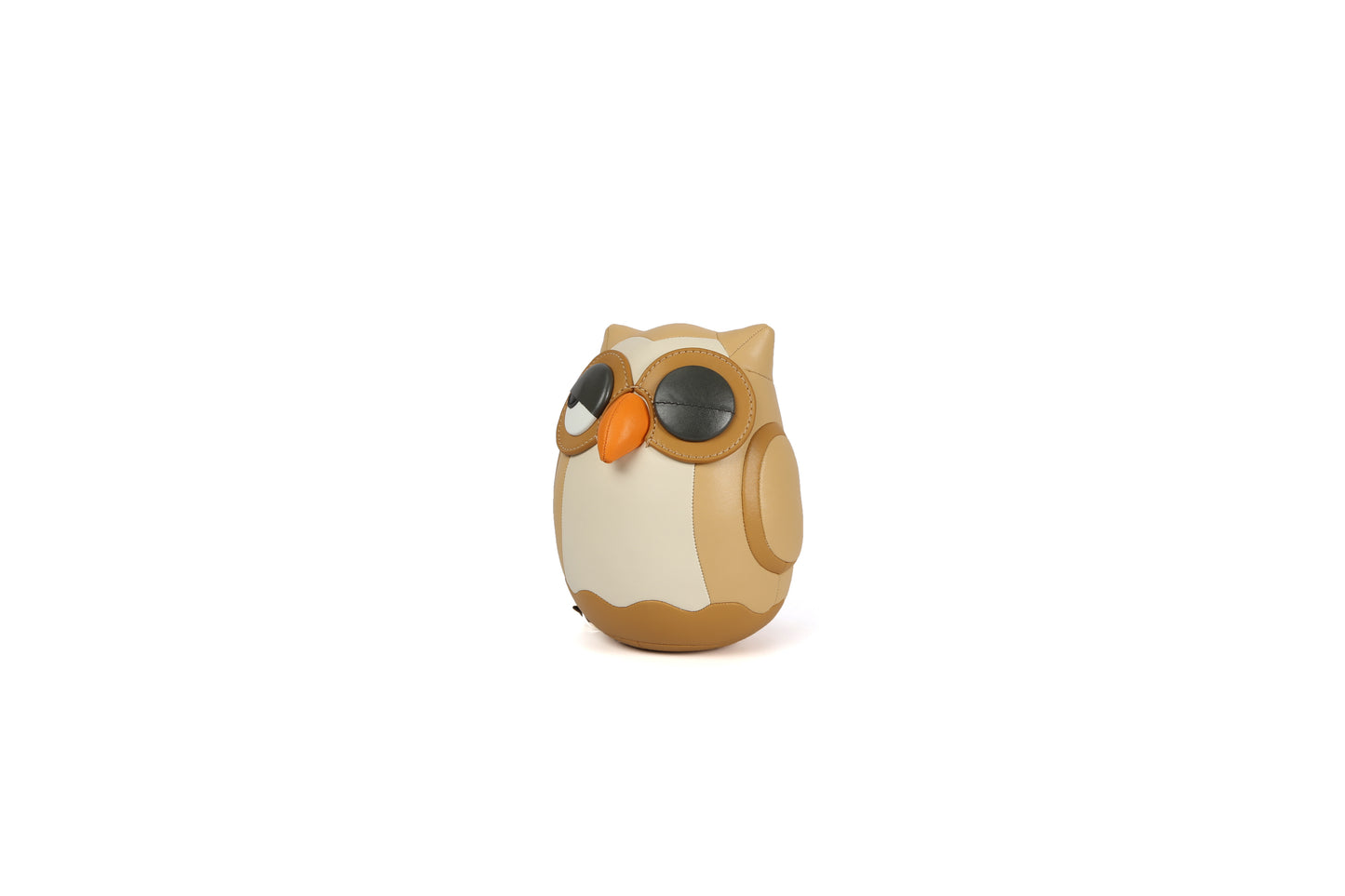 Owl Leather Doll | Personalized Handmade Leather Accessories | Leather Crafts | SKY.LIN