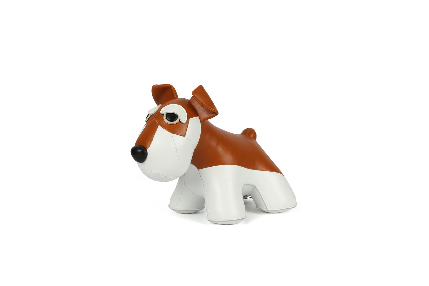 Schnauzer Leather Doll | Personalized Handmade Leather Accessories | Leather Crafts | SKY.LIN