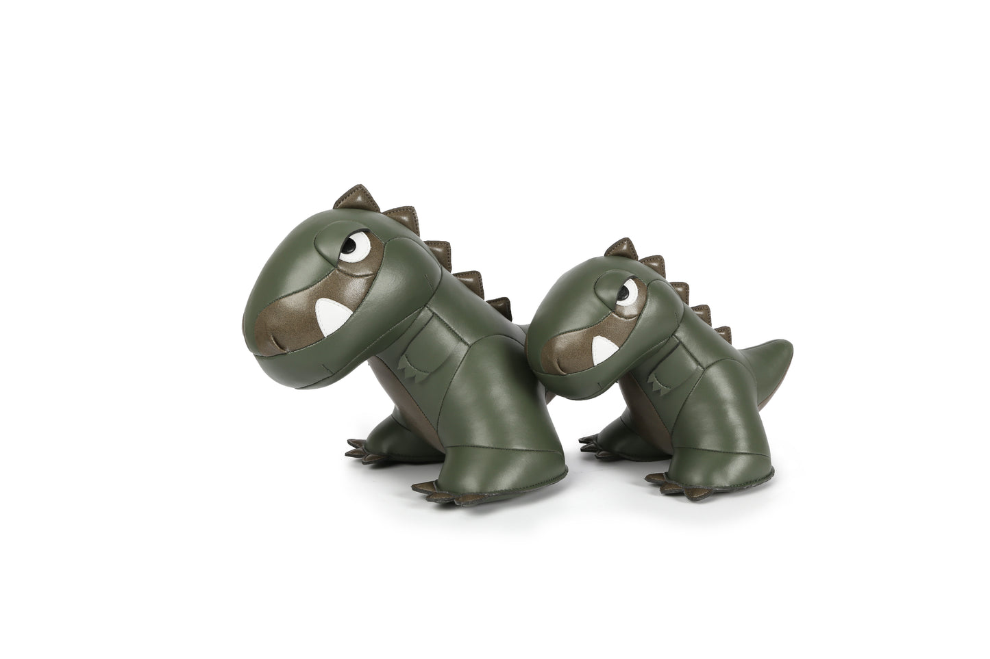 Tyrannosaurus Rex Leather Doll | Personalized Handmade Leather Accessories | Leather Crafts | SKY.LIN