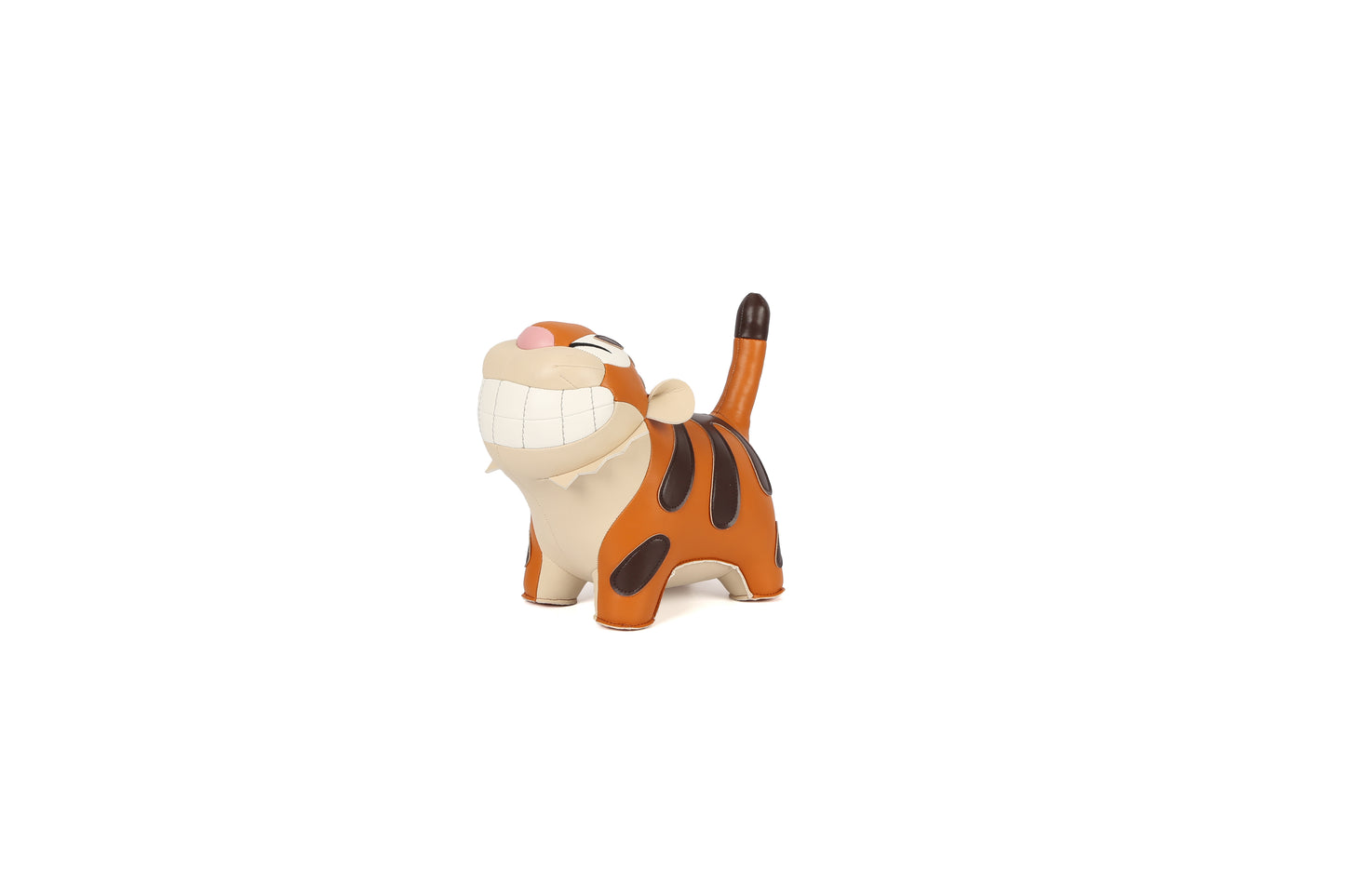 Tiger Leather Doll | Personalized Handmade Leather Accessories | Leather Crafts | SKY.LIN