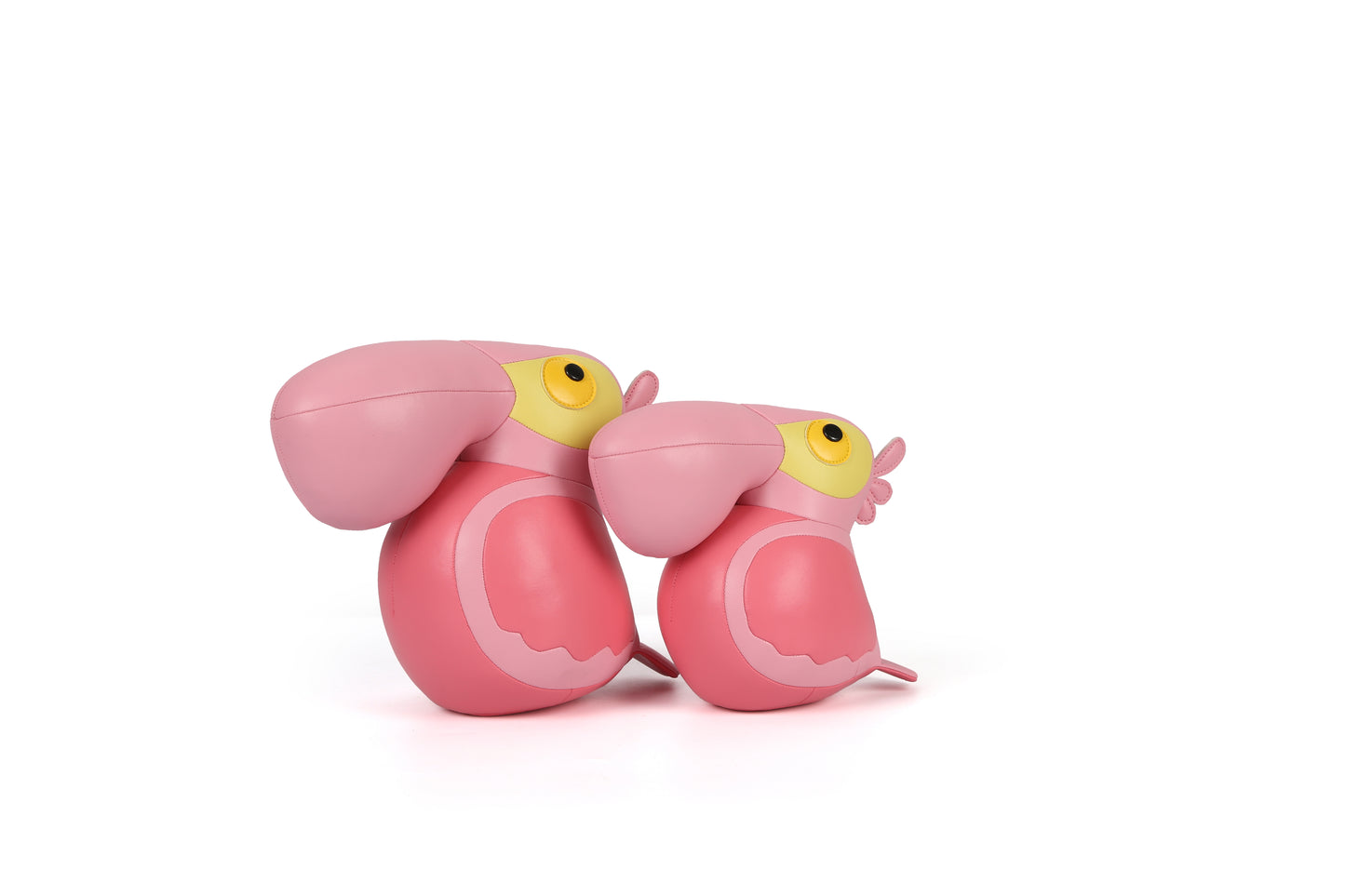 Pelicans Leather Doll | Personalized Handmade Leather Accessories | Leather Crafts | SKY.LIN
