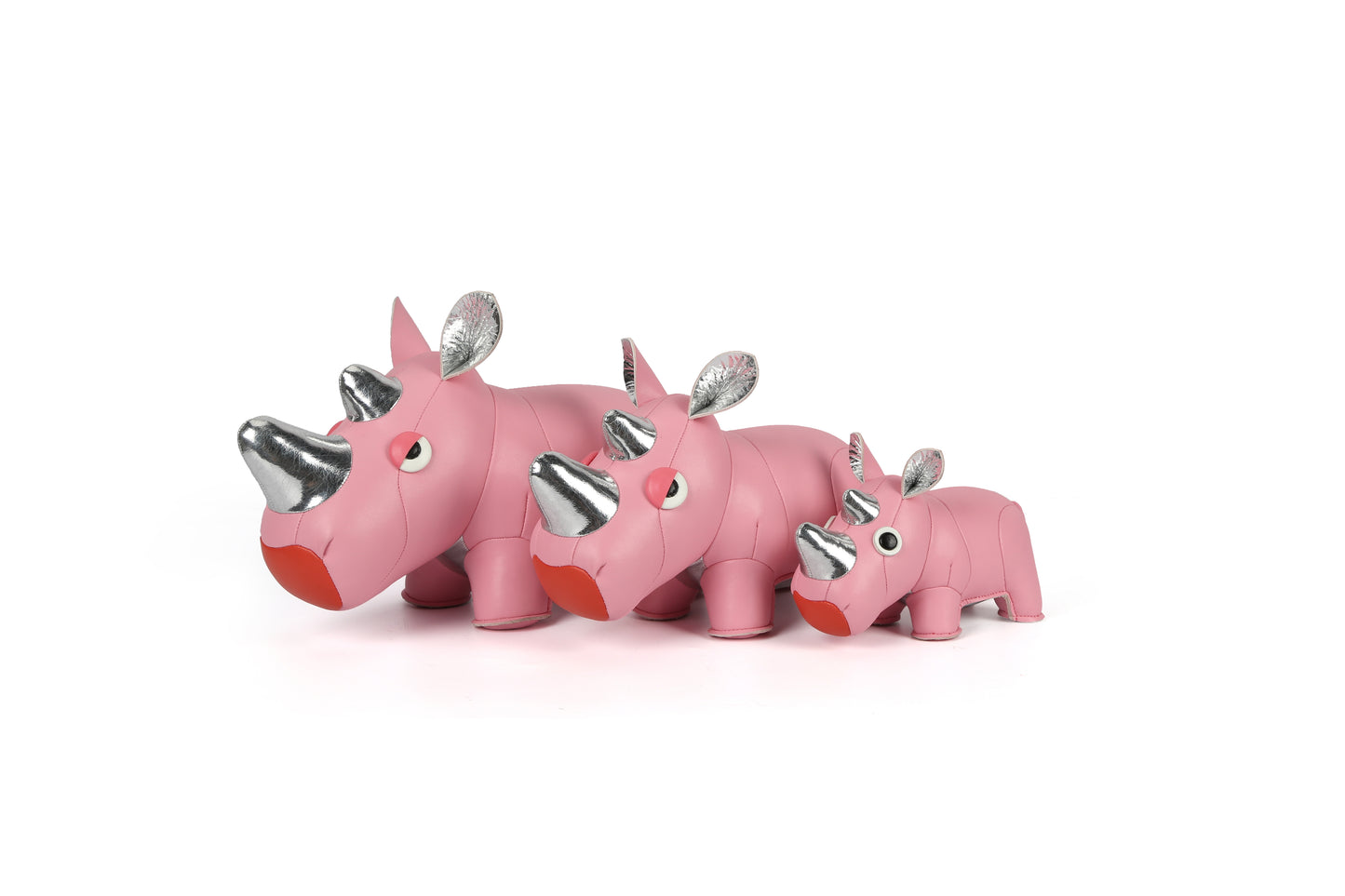 Rhinoceros Leather Doll | Personalized Handmade Leather Accessories | Leather Crafts | SKY.LIN