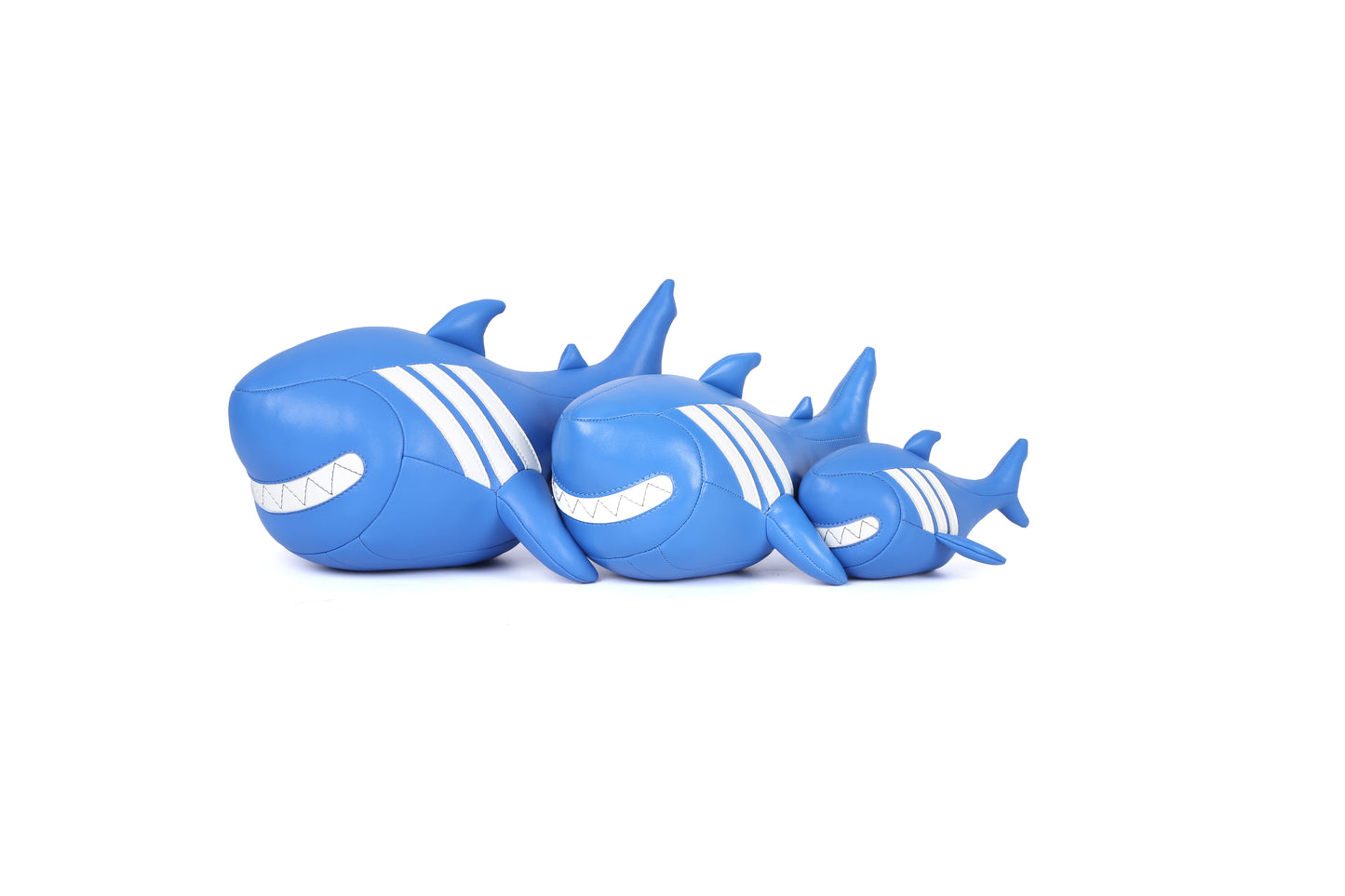 Great white shark Leather Doll | Personalized Handmade Leather Accessories | Leather Crafts | SKY.LIN