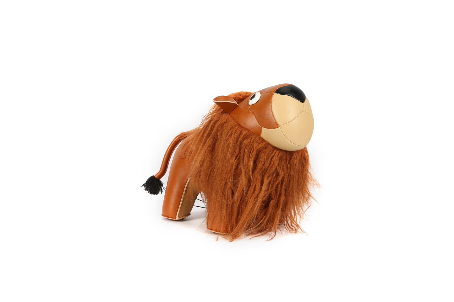 Lion Leather Doll | Personalized Handmade Leather Accessories | Leather Crafts | SKY.LIN