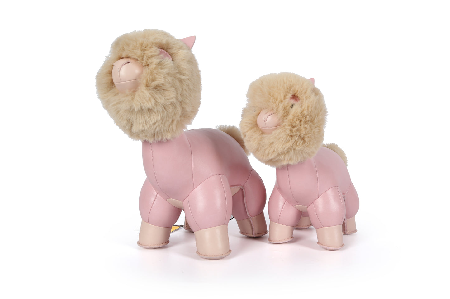 Alpaca Leather Doll | Personalized Handmade Leather Accessories | Leather Crafts | SKY.LIN