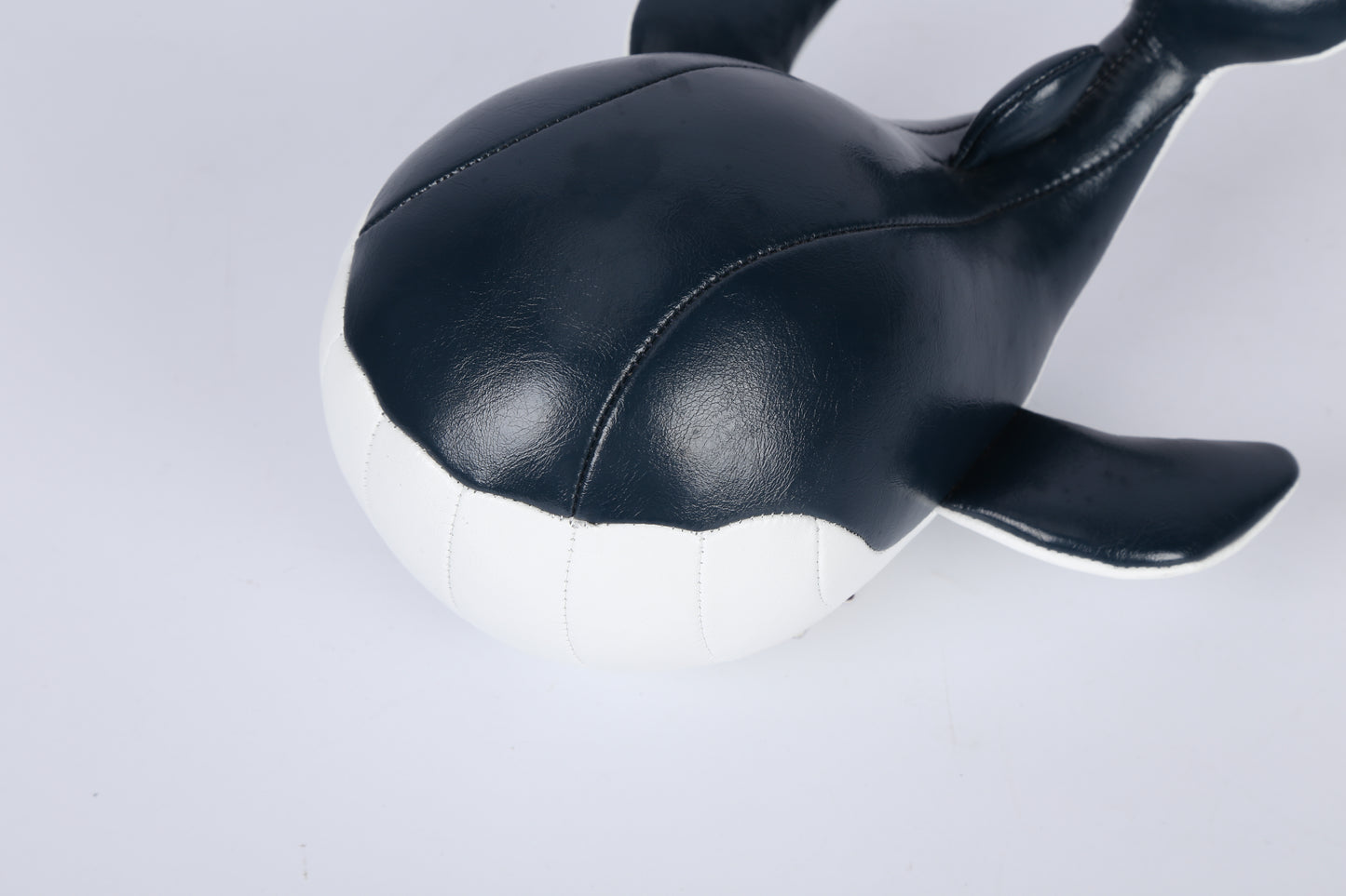 Blue whale Leather Doll | Personalized Handmade Leather Accessories | Leather Crafts | SKY.LIN