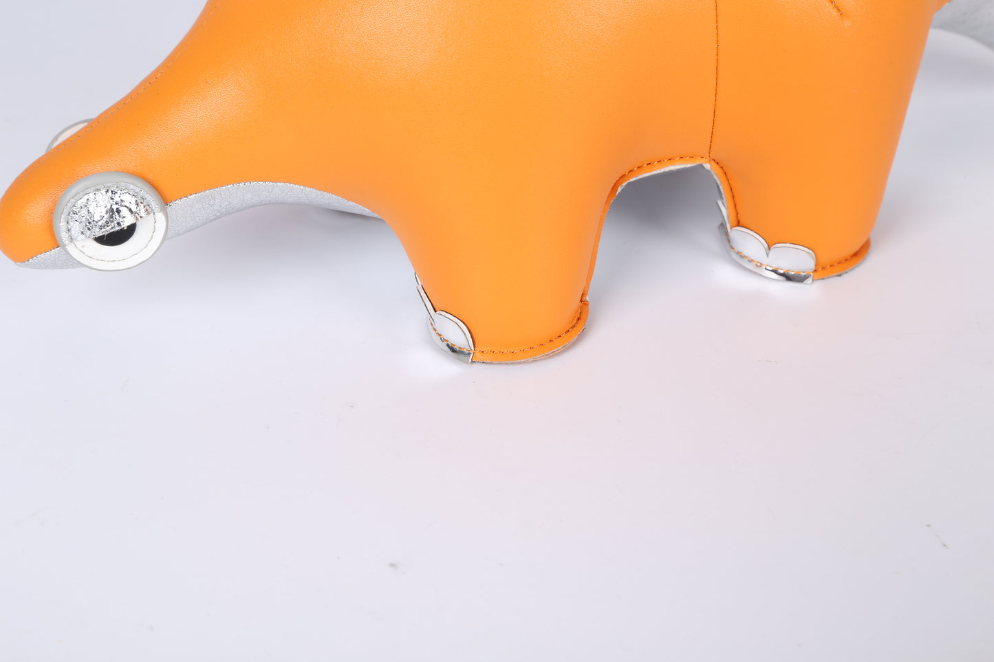 Stegosaurus Leather Doll | Personalized Handmade Leather Accessories | Leather Crafts | SKY.LIN