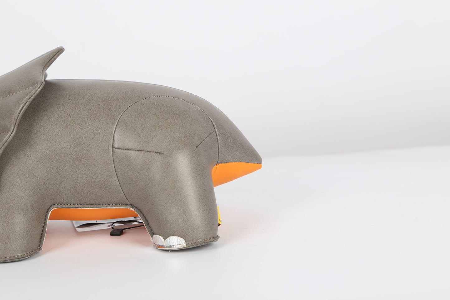 Triceratops Leather Doll | Personalized Handmade Leather Accessories | Leather Crafts | SKY.LIN