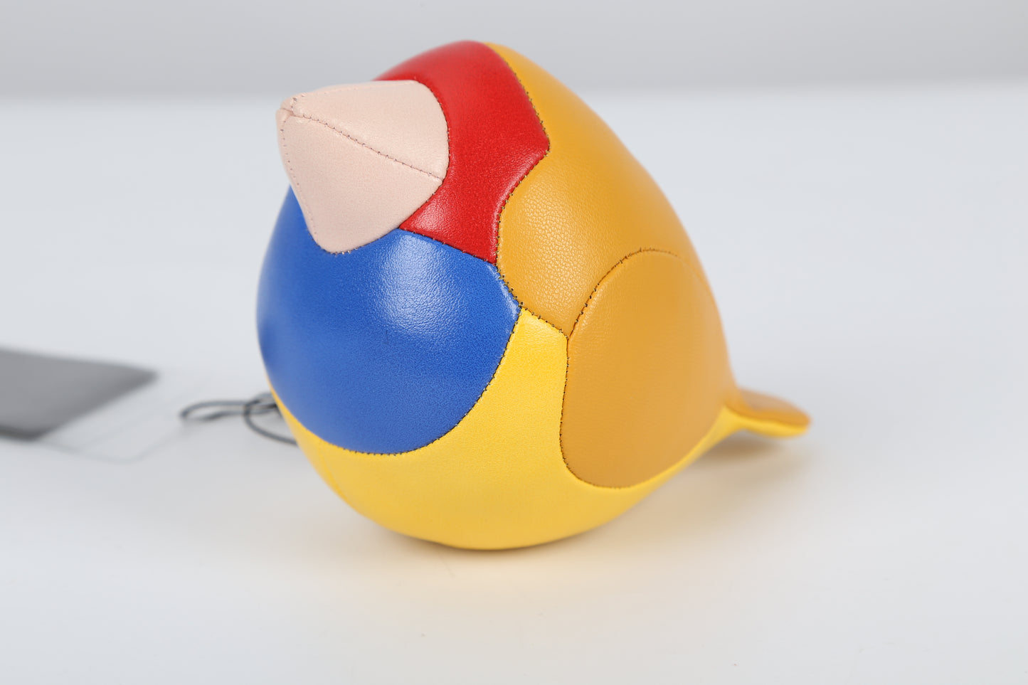 The seven-colored finch Leather Doll | Personalized Handmade Leather Accessories | Leather Crafts | SKY.LIN