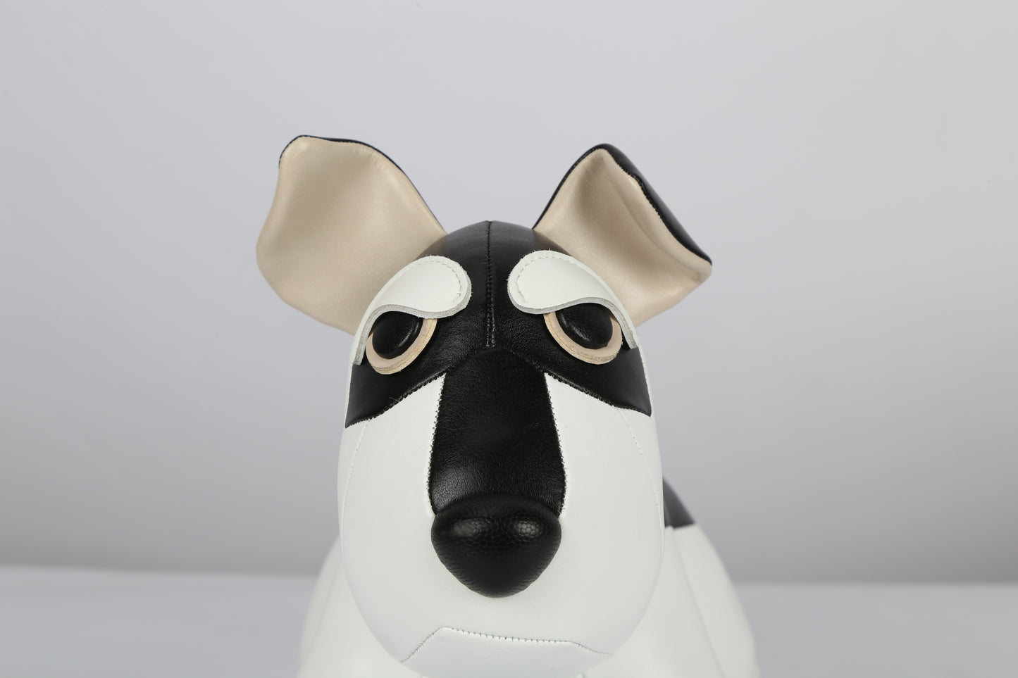Schnauzer Leather Doll | Personalized Handmade Leather Accessories | Leather Crafts | SKY.LIN