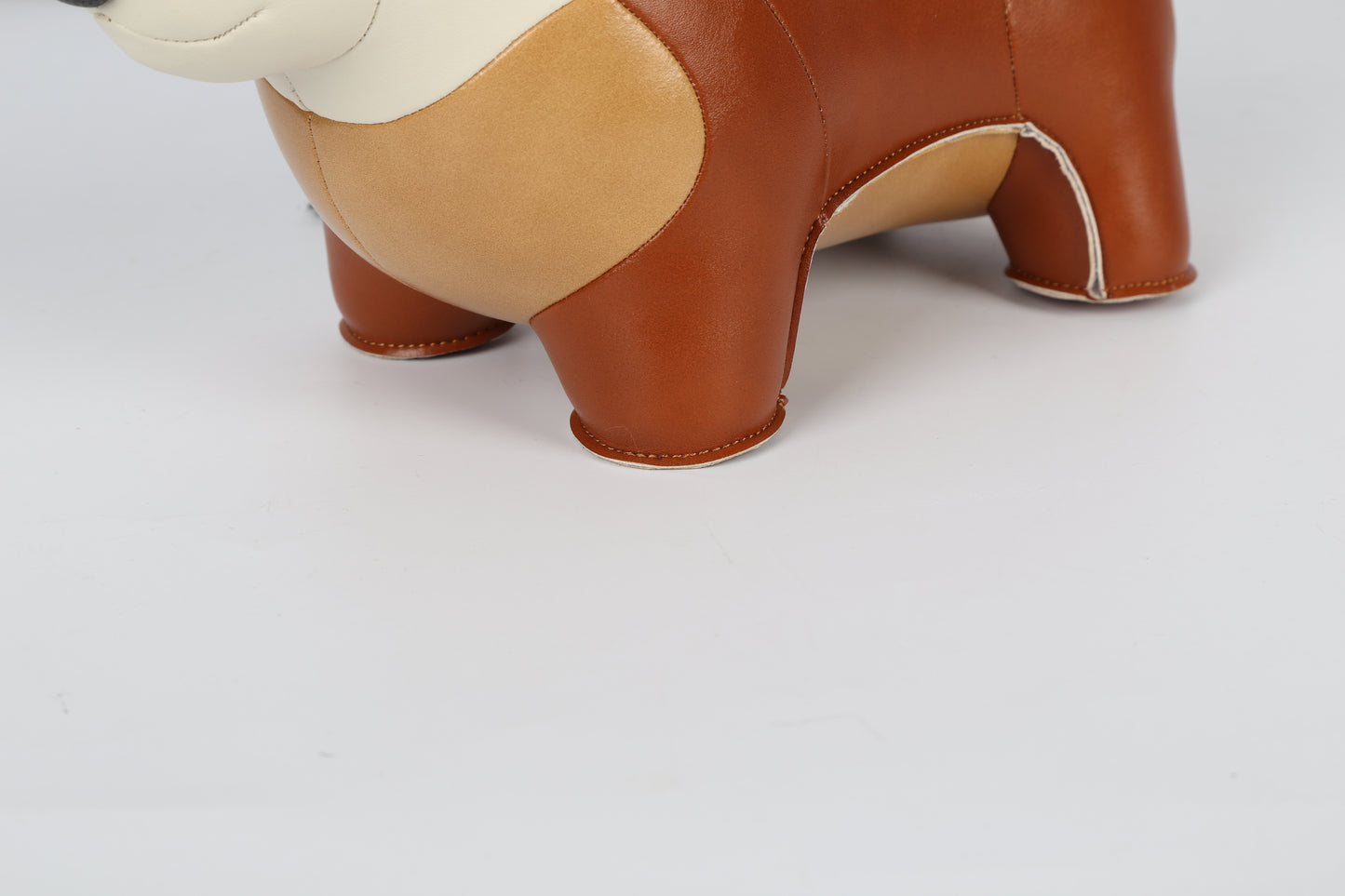 Corgi Leather Doll | Personalized Handmade Leather Accessories | Leather Crafts | SKY.LIN