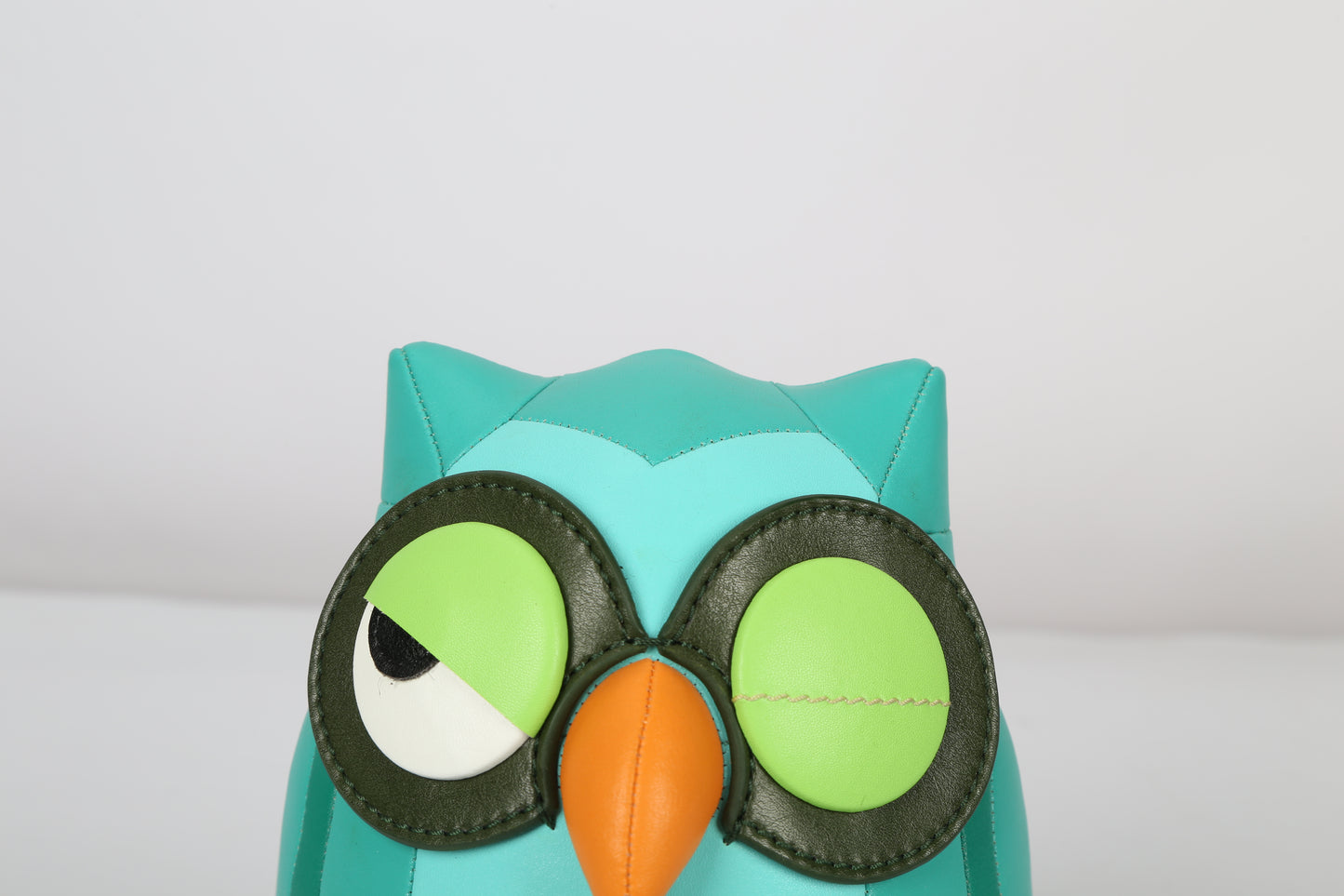 Owl Leather Doll | Personalized Handmade Leather Accessories | Leather Crafts | SKY.LIN