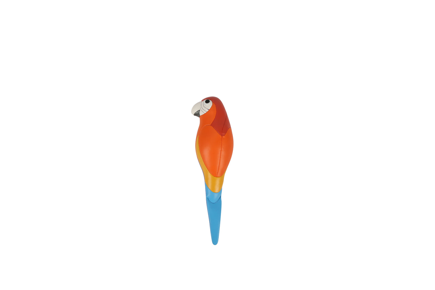 Macaw Leather Doll | Personalized Handmade Leather Accessories | Leather Crafts | SKY.LIN