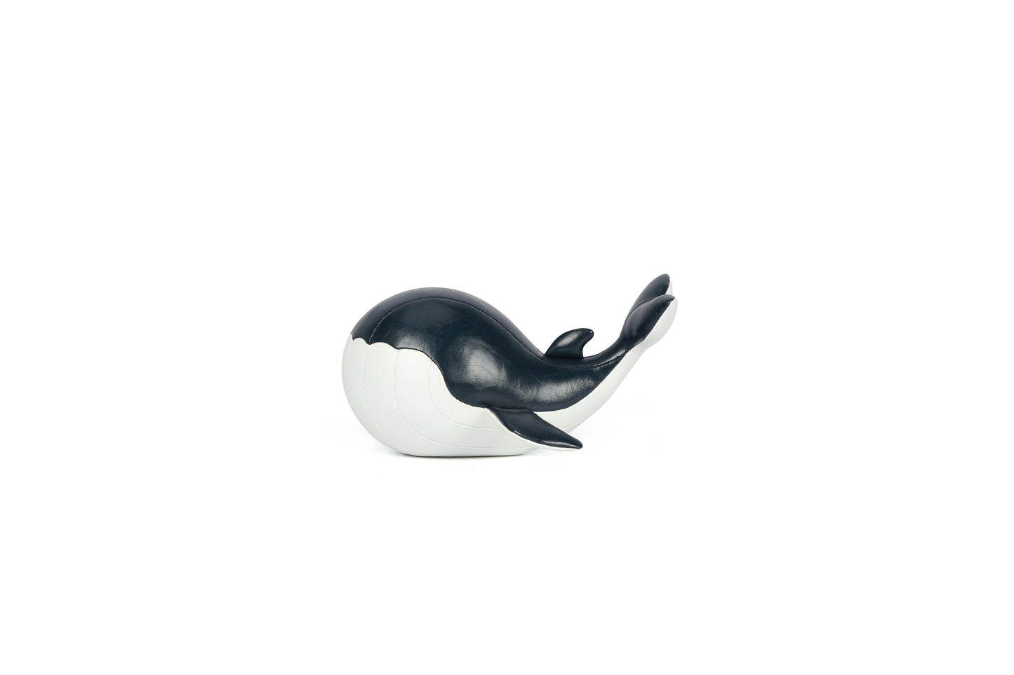 Blue whale Leather Doll | Personalized Handmade Leather Accessories | Leather Crafts | SKY.LIN