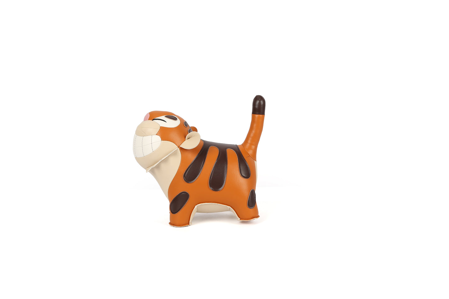 Tiger Leather Doll | Personalized Handmade Leather Accessories | Leather Crafts | SKY.LIN