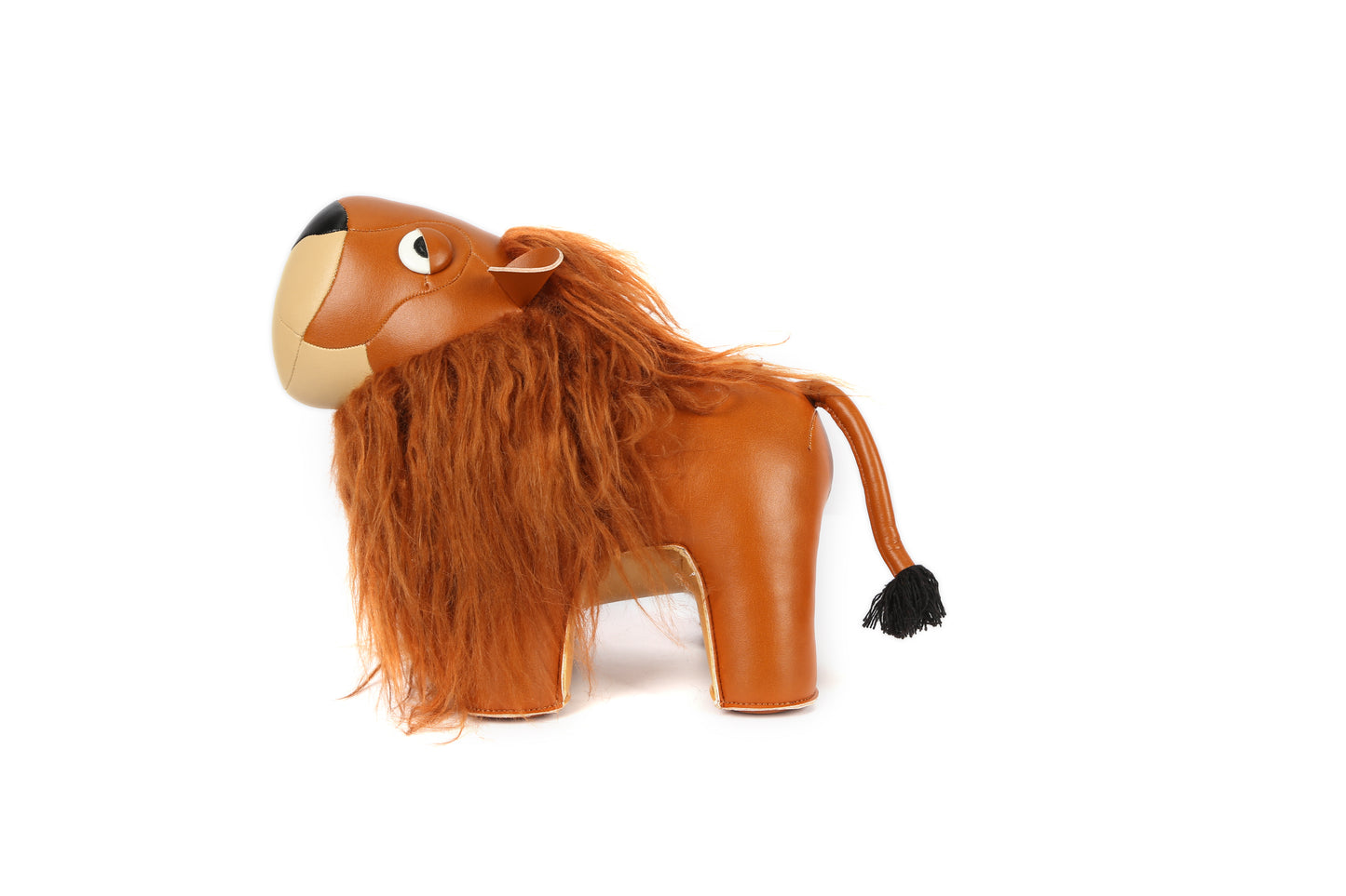 Lion Leather Doll | Personalized Handmade Leather Accessories | Leather Crafts | SKY.LIN