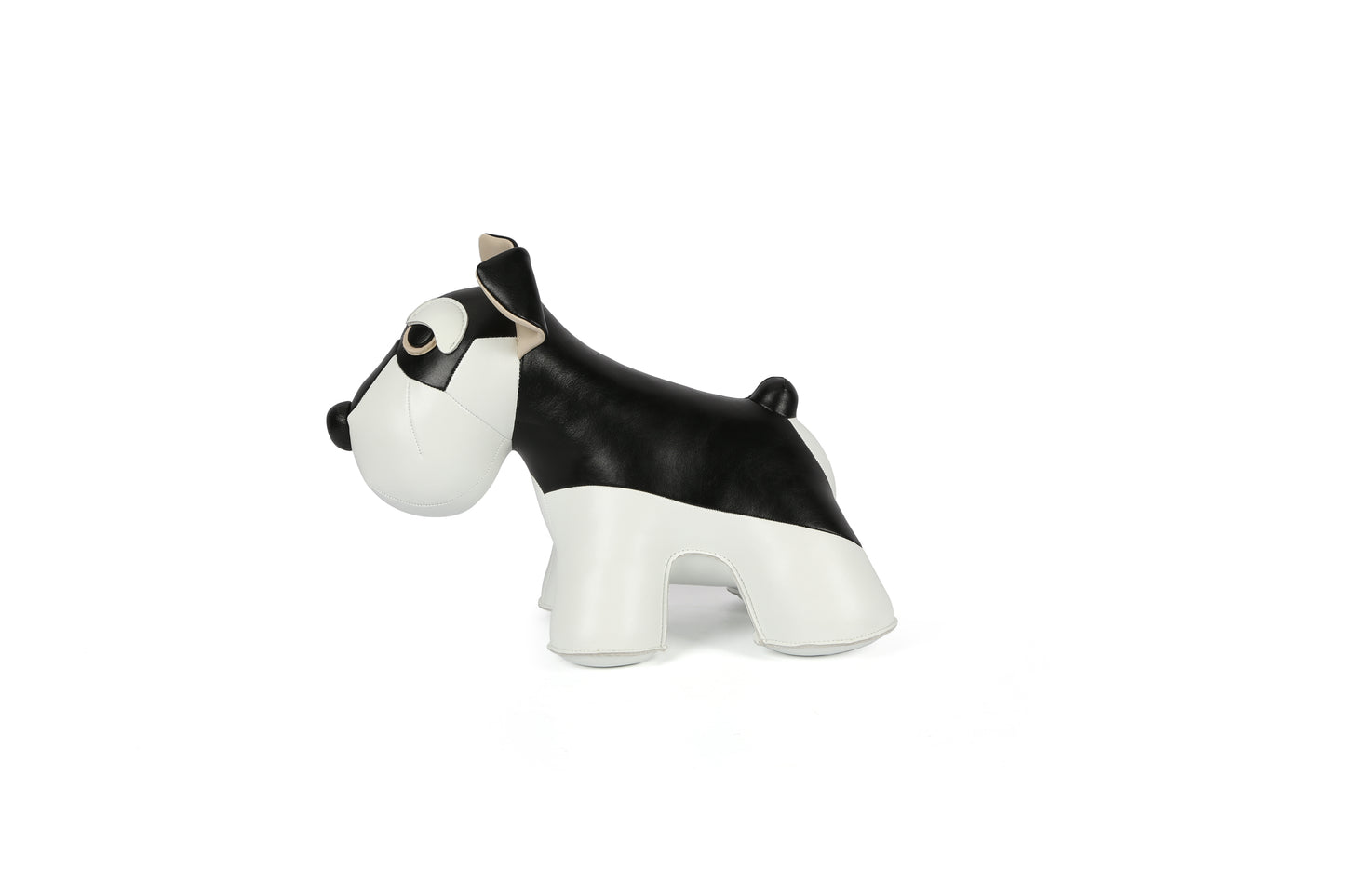 Schnauzer Leather Doll | Personalized Handmade Leather Accessories | Leather Crafts | SKY.LIN