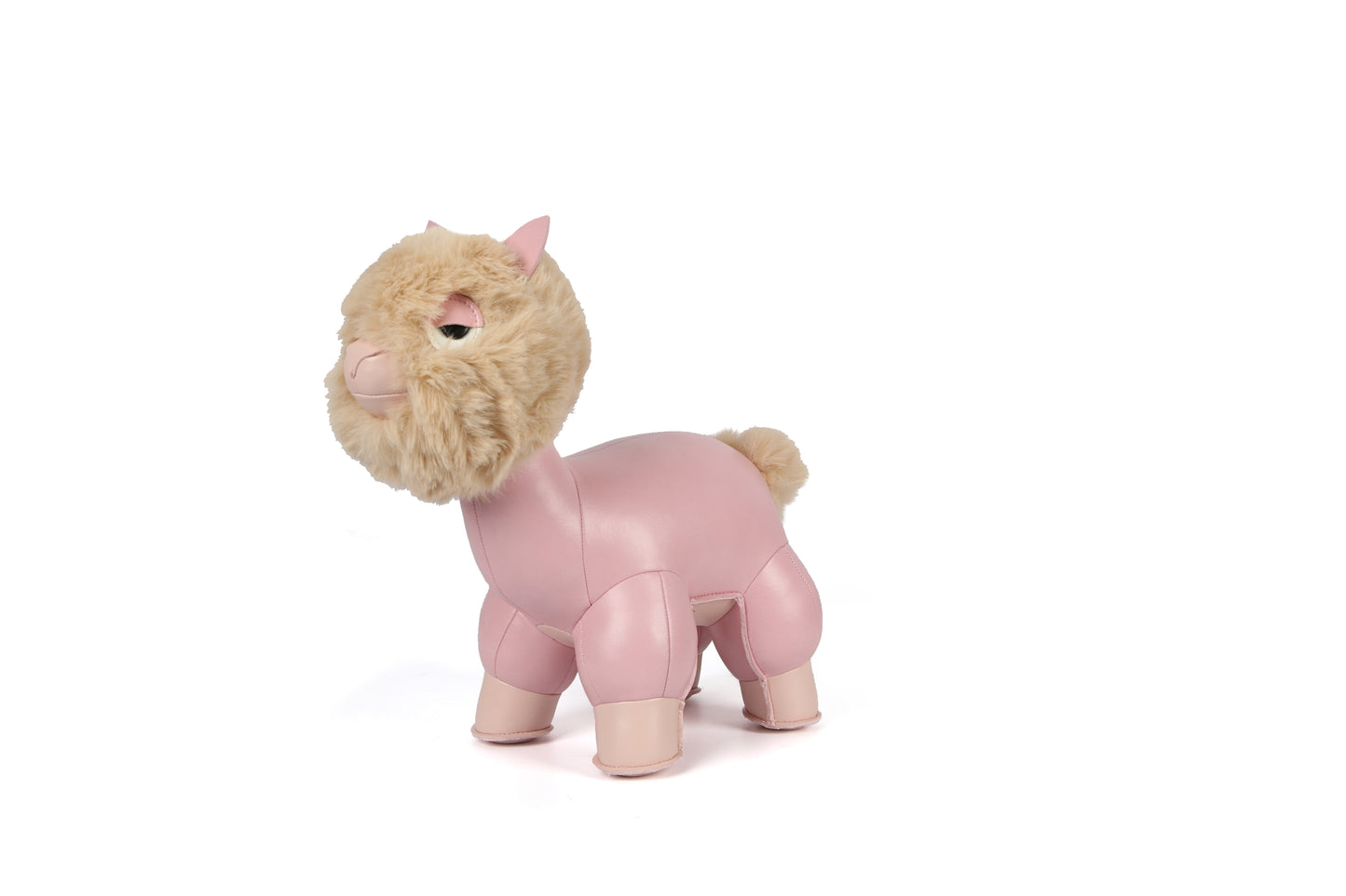 Alpaca Leather Doll | Personalized Handmade Leather Accessories | Leather Crafts | SKY.LIN