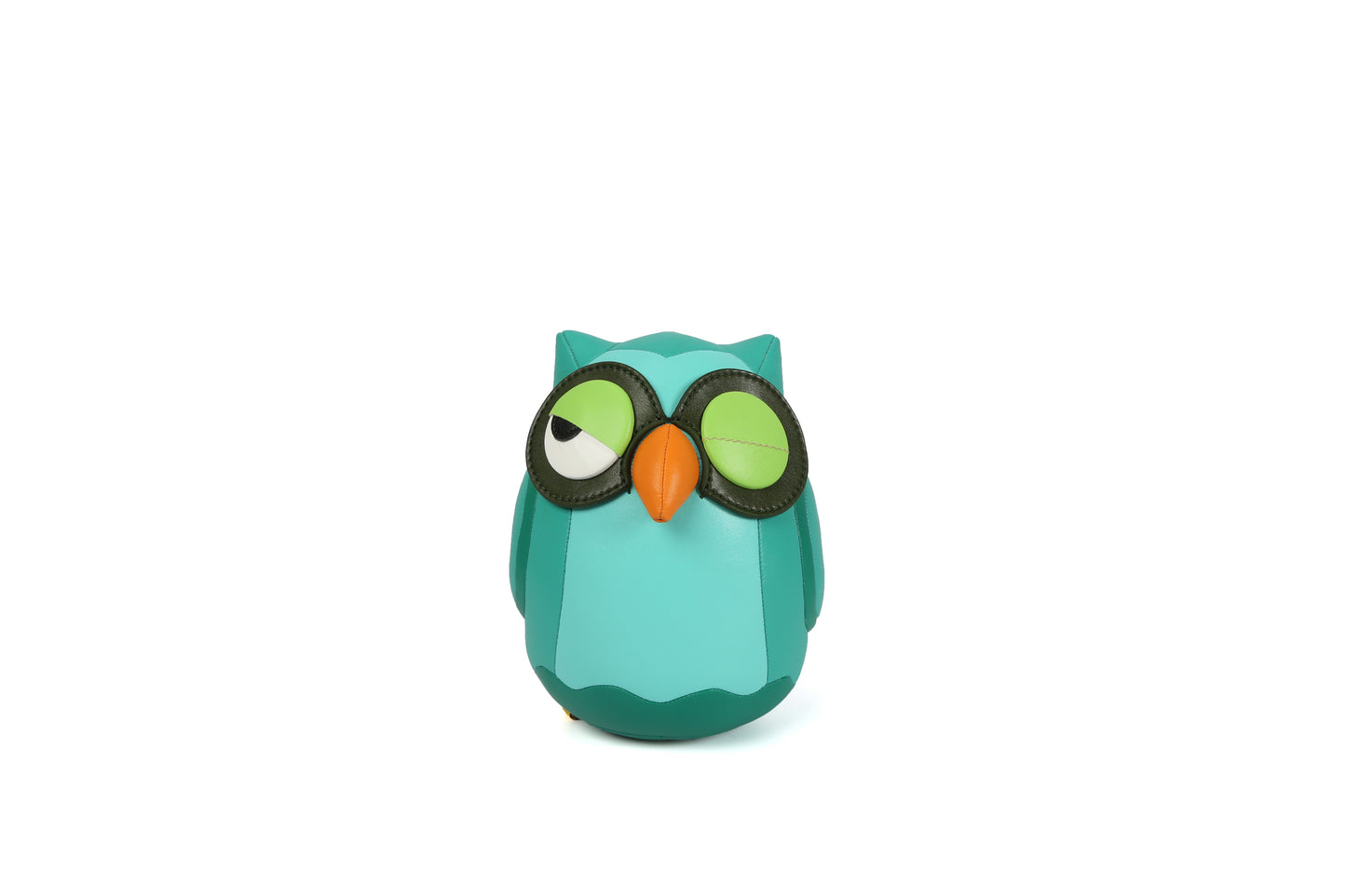 Owl Leather Doll | Personalized Handmade Leather Accessories | Leather Crafts | SKY.LIN