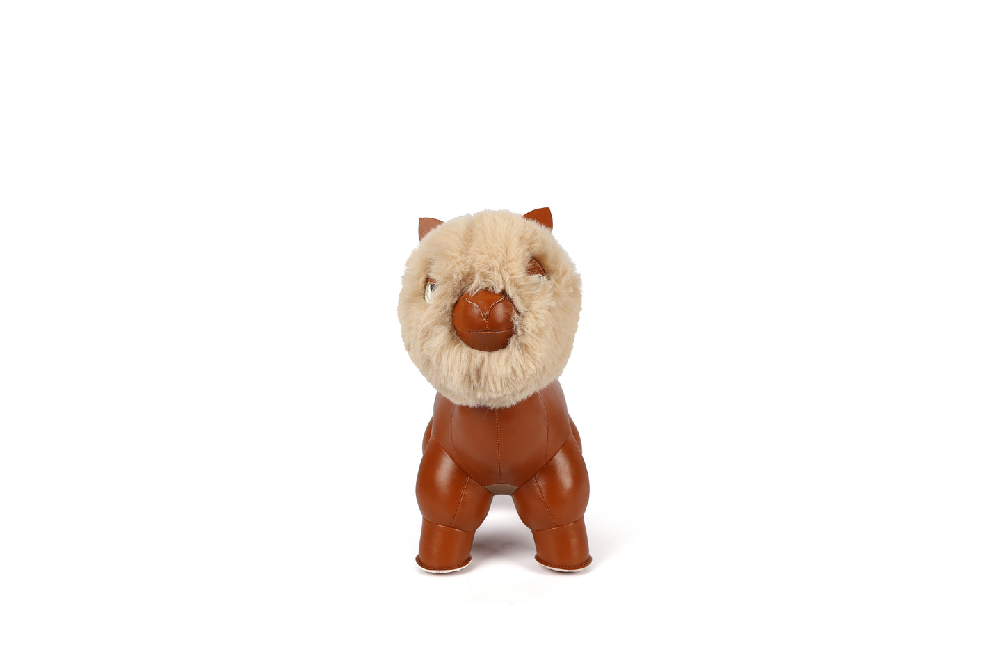 Alpaca Leather Doll | Personalized Handmade Leather Accessories | Leather Crafts | SKY.LIN